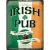 Irish Pub Beer Tablica Szyld 30x40cm Piwo